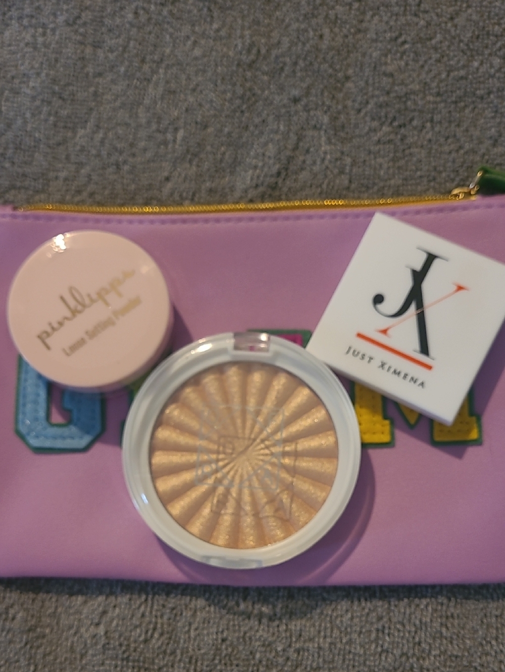MAKEUP BUNDLE! Pinklipps Loose Power, Ofra Highlighter, Just Ximena Highlighter